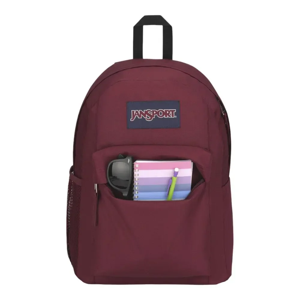 NEW JanSport Essential Pack Backpack Russet Red JS0A83M104S Bookbag Daypack